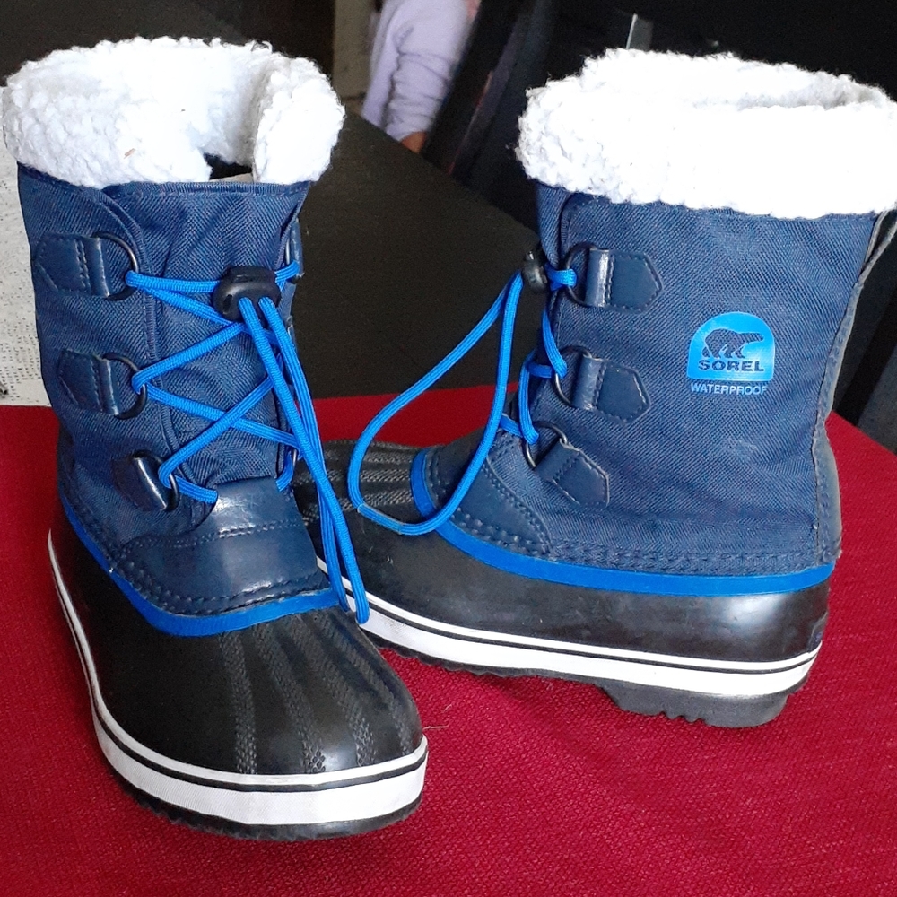 Sorel waterproof boots.
